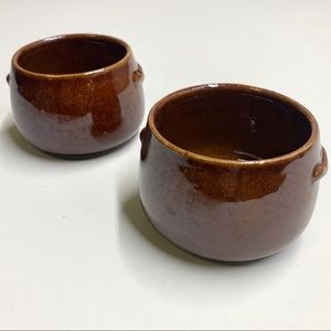 Set of 2 Small Pots